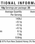 Manuka Honey MGO 263+ 250g, with 6-year Red Ginseng