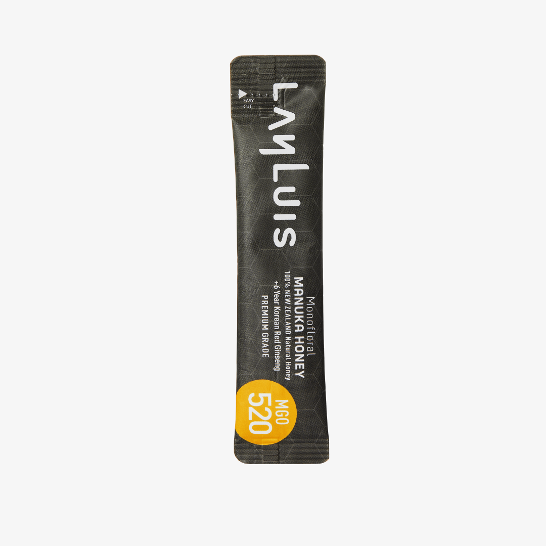 Manuka Honey Set MGO 520+ (10g x 3 pcs), with 6-year Red Ginseng