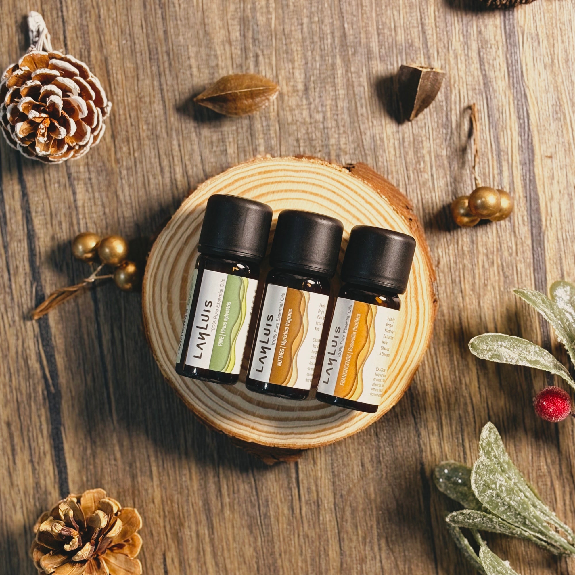 平安靜夜香薰套裝 Quiet season essential oil set