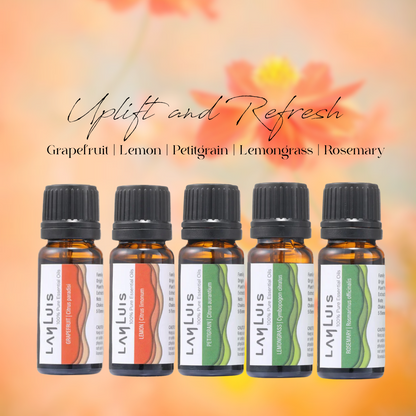 Pleasure and Refreshment Uplift & Refresh Essential Oil Set