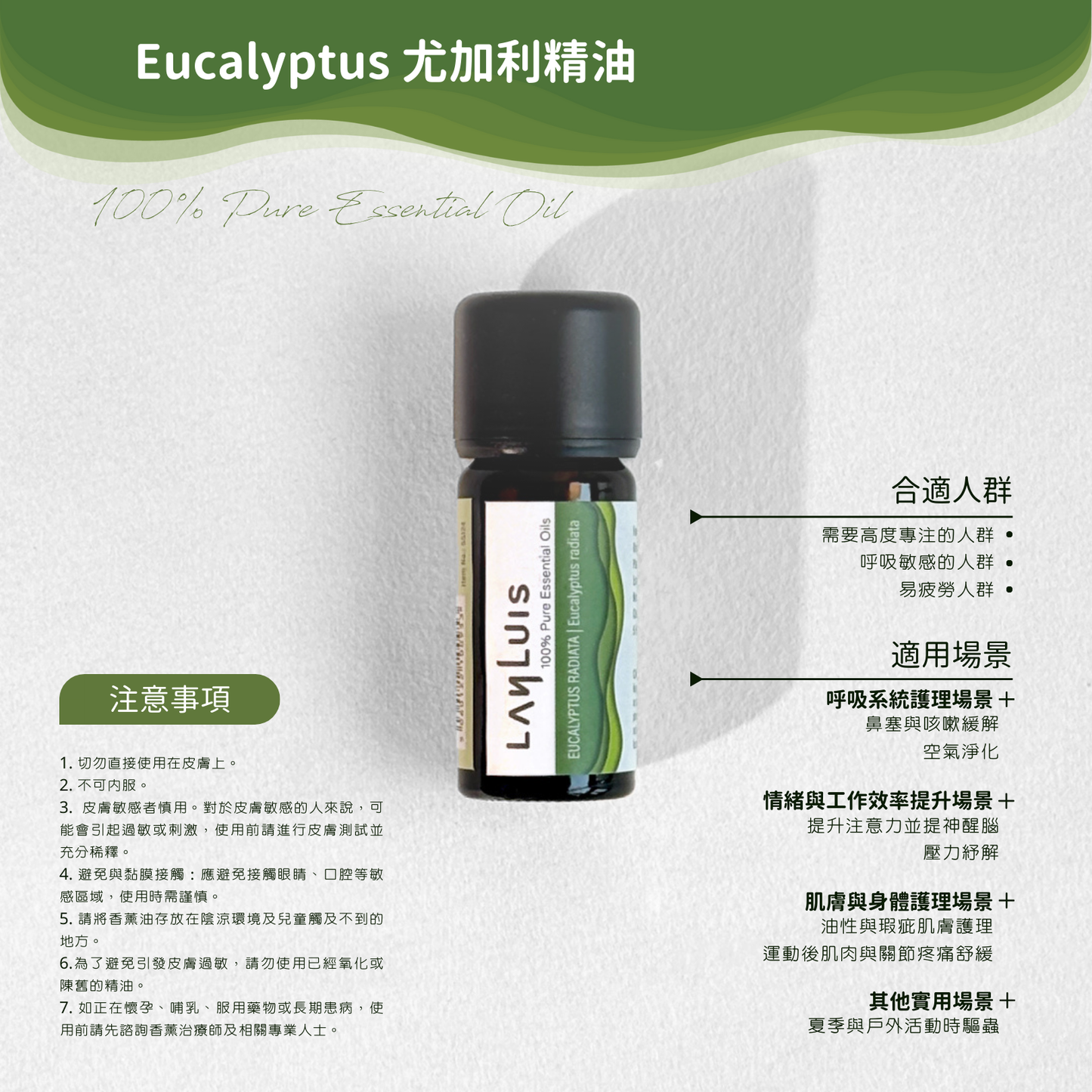 Eucalyptus 尤加利精油