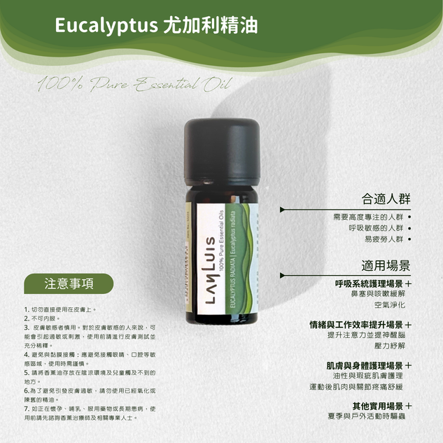 Eucalyptus 尤加利精油