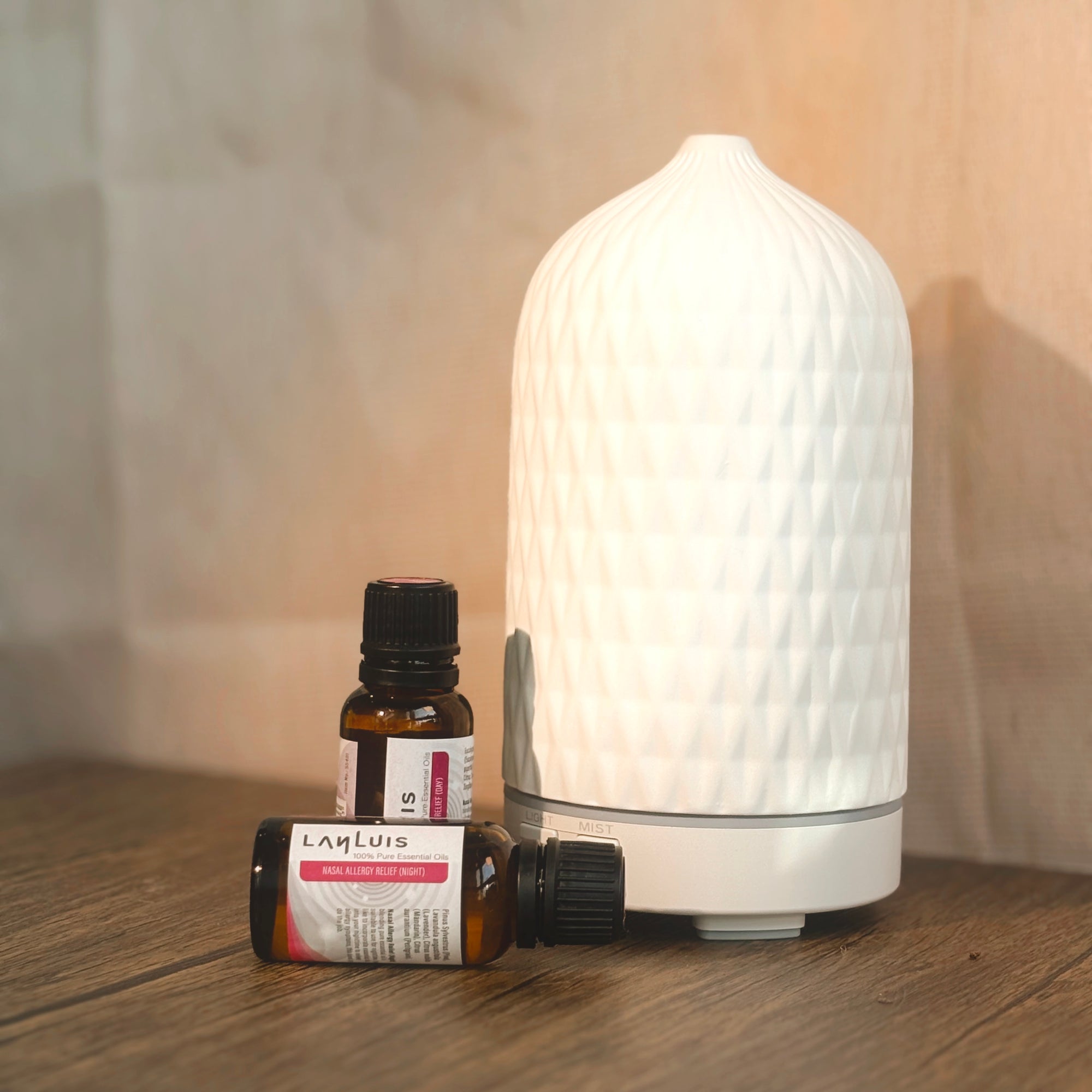 鼻敏感（日夜）香薰機套裝 Nasal Allergy Relief (Day&amp;Night) Diffuser Set
