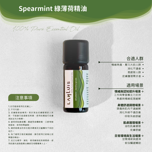 Spearmint 綠薄荷精油 image 3
