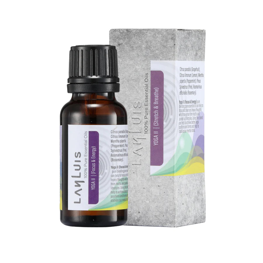 Essential Oil Blends - Yoga II (Focus and Energy) 